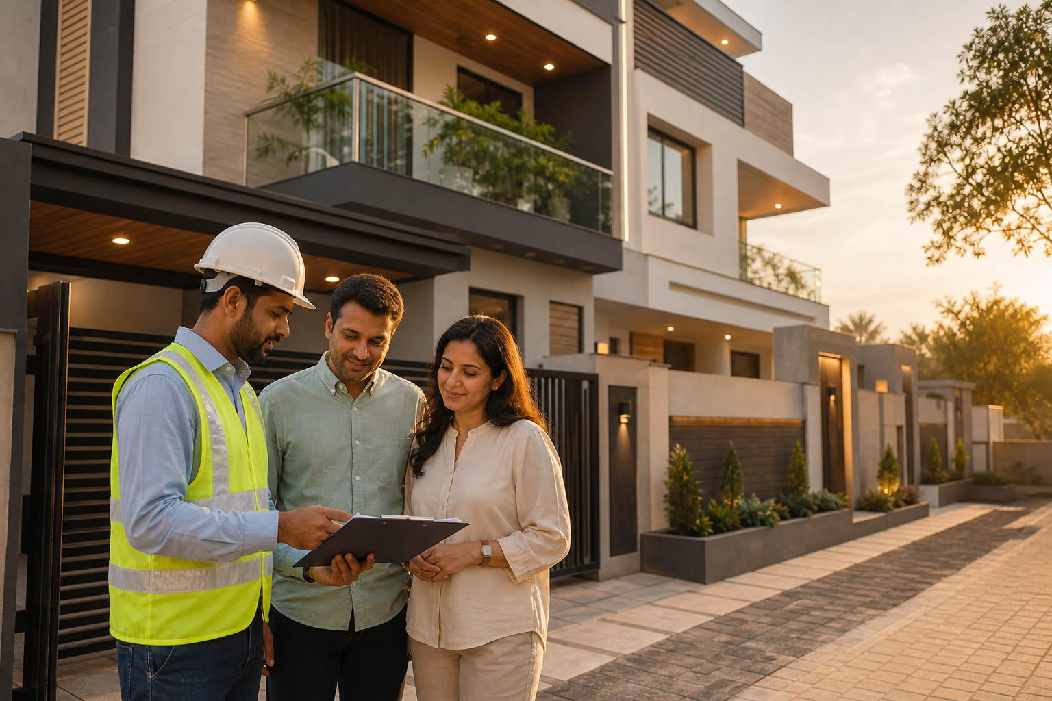 Residential construction execution by Jinisha Infra Projects