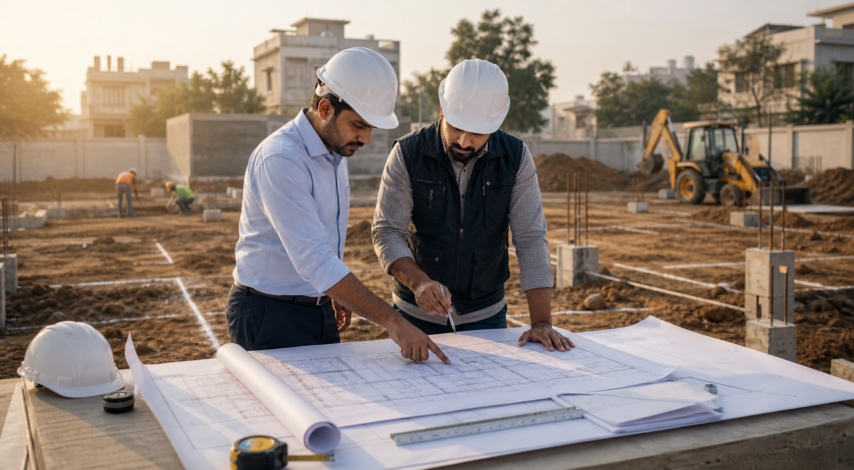 Commercial construction and infrastructure project execution